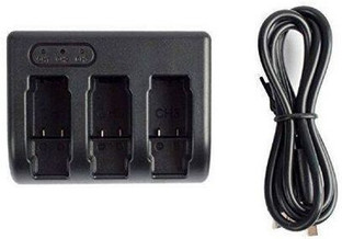 PowerTrust 2 Pack AHDBT-401 Battery and LCD Dual USB Charger for Gopro Hero 4 Batteries Go Pro Hero4 AHDBT 401 Action Camera Accessorie 