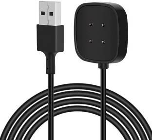 iCare Charging Dock Compatible with Fit-bit Versa 3 USB Charger Cable Charging Pad For: Fitbit Versa-3 Indicator Present Rechargeable Battery Color: Black NO WARRANTY ₹749 ₹1,299 42% off Free delivery