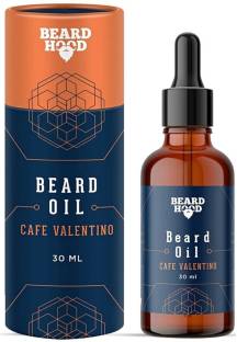 BEARDHOOD Cafe Valentino Advance Beard Oil, Help in Better Growth Natural Face Oil, Hair Oil