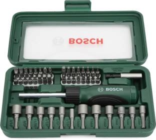 Bosch 46 Piece Screwdriver Set (Black and Silver)