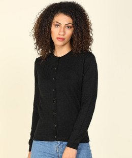 Park Avenue Women Woven Round Neck 