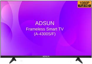 Adsun Frameless 109 cm (43 inch) Full HD LED Smart TV
