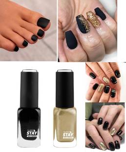 tanvi27 Premium Matte & Shimmer black or golden Nail Polish GOLDEN, BLACK - Price in India, Buy tanvi27 Premium Matte & Shimmer black or golden Nail Polish GOLDEN, BLACK Online In India, tanvi27 Premium Matte & Shimmer black or golden Nail Polish GOLDEN, BLACK - Price in India, Buy tanvi27 Premium Matte & Shimmer black or golden Nail Polish GOLDEN, BLACK Online In India,
