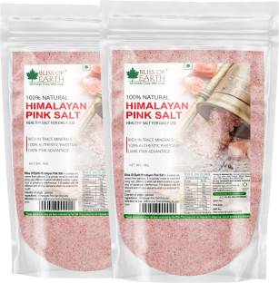Bliss of Earth 2KG Authentic Pakistani Himalayan Pink Salt for Healthy Cooking & Weight Loss Himalayan Pink Salt