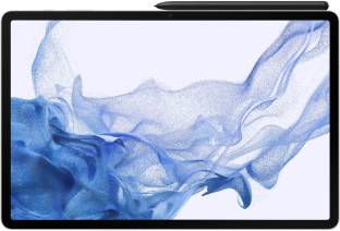 SAMSUNG Galaxy Tab S8+ 8 GB RAM 128 GB ROM 12.4 inch with Wi-Fi+5G Tablet (Silver)