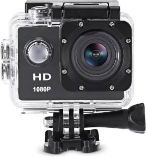 Visicube GoPro Action Camera Sports Camera 1080P Wide Angle and MULTI-LANGUAGE with waterproof case Sp...