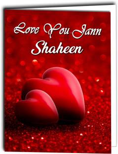 Midas Craft Love You Jaan Shaheen Card 022 Greeting Card Price in India -  Buy Midas Craft Love You Jaan Shaheen Card 022 Greeting Card online at  