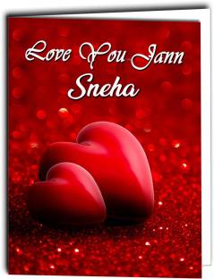 Midas Craft Love You Jaan Sneha Card 022 Greeting Card Price in India - Buy  Midas Craft Love You Jaan Sneha Card 022 Greeting Card online at  