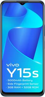 vivo Y15s (Mystic Blue, 32 GB)