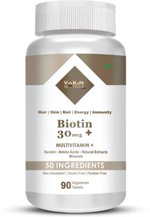 Vokin Biotech Biotin 30mcg, Tablets for Skin, Nails & Hair Growth for Women and Men Price in India - Buy Vokin Biotech Biotin 30mcg, Tablets for Skin, Nails & Hair Growth for Vokin Biotech Biotin 30mcg, Tablets for Skin, Nails & Hair Growth for Women and Men Price in India - Buy Vokin Biotech Biotin 30mcg, Tablets for Skin, Nails & Hair Growth for