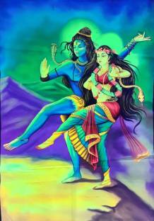 Lord Shiv Parvati Poster Photographic Paper - Religious posters in India -  Buy art, film, design, movie, music, nature and educational paintings/ wallpapers at 