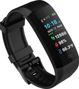GOQii Vital 4.0 AMOLED SpO2, HR & Body Temperture with 3 Months Personal Coaching