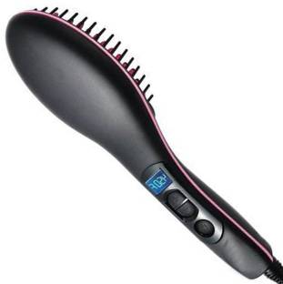 MSD Women Lady Professional Solid Ceramic Anti-Static Hair Styling Tool 45W  Brush Hair Straightener With 4 Heat Settings (2 Year Warranty) 09 Hair  Straightener Brush - MSD : 