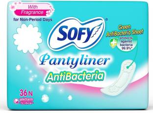 SOFY Bacteria Panty Liner - 72 Pieces(Set of 2) Pantyliner