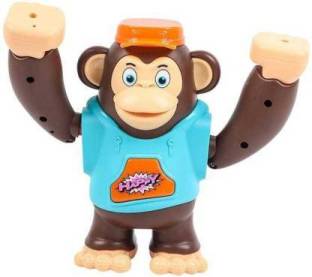 OANGO Kids Cap Gorilla Toys Dancing Tumbling Monkey Light & Musical Toy