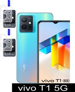 DESIBUZZ Back Camera Lens Glass Protector for Vivo T1 5G