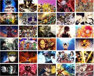 Set of 30 Anime Mix Photo Posters of Popular Anime Shows| HD+ for wall décor (Size-A5) Paper Print - Animation & Cartoons, Children, Decorative, TV Series posters in India - Buy art, Set of 30 Anime Mix Photo Posters of Popular Anime Shows| HD+ for wall décor (Size-A5) Paper Print - Animation & Cartoons, Children, Decorative, TV Series posters in India - Buy art,