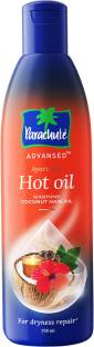Parachute Advansed Ayurvedic Hot Oil, Warming Coconut Hair Oil, Frizz Free Hair  Hair Oil