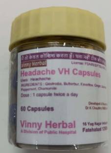 Vinny Herbal Headache VH Capsules