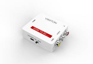 VIBOTON  TV-out Cable 1080P HDMI to AV Video Audio Supports PAL/NTSC with USB Cable for PC Laptop HDTV