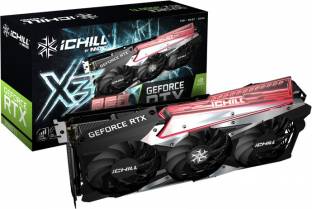 Add to Compare Inno3D NVIDIA GEFORCE RTX 3060 Ti iChill X3 RED LHR 8 GB GDDR6 Graphics Card 2.84 Ratings & 1 Reviews 1725 MHzClock Speed Chipset: NVIDIA BUS Standard: PCI-E 4.0 X16 Graphics Engine: GEFORCE RTX 3060 Ti iChill X3 RED LHR Memory Interface 256 bit 3 year manufacturer warranty ₹49,499 ₹93,600 47% off Free delivery No Cost EMI from ₹5,500/month