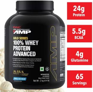 GNC Amp Gold Series 100% Whey Protein