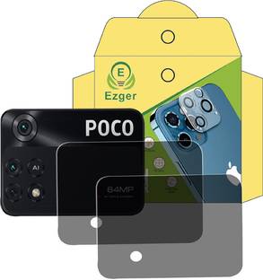 EZGER Back Camera Lens Glass Protector for POCO M4 Pro