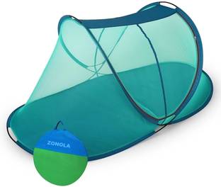 Zonola Polyester Kids Washable Foldable Baby Mosquito Net For Kids For New Born Baby With Base