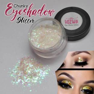 VOZWA Gradient chunky eye Makeup Eyeshadow glitter Powder 12 g