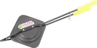 HAZEL Hard Anodized Sandwich Toaster 39 cm, Black Toast