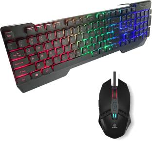 RPM Euro Games Gaming Keyboard and Mouse Combo | RGB Keyboard |Mouse - Upto 3200 DPI Wired USB Gaming ...