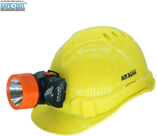 SAFEDOT Safety Helmet with Rechargeable 