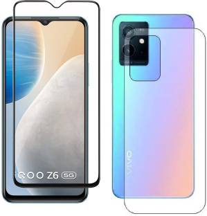 COVER CAPITAL Front and Back Tempered Glass for iQoo Z6 5G