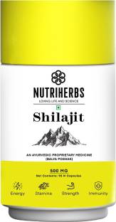 Nutriherbs Shilajeet Pure Extract for Youth and Stamina 100% Natural,Pure& organic(Pack of 1)