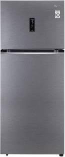 LG 408 L Frost Free Double Door Top Mount 3 Star Convertible Refrigerator