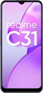 Add to Compare realme C31 (Light Silver, 32 GB) 4.622,438 Ratings & 834 Reviews 3 GB RAM | 32 GB ROM | Expandable Upto 1 TB 16.56 cm (6.52 inch) HD Display 13MP + 2MP + 0.3MP | 5MP Front Camera 5000 mAh Battery Unisoc T612 Processor 1 Year Warranty for Phone and 6 Months Warranty for In-Box Accessories ₹8,999 ₹10,999 18% off Free delivery Upto ₹8,250 Off on Exchange Bank Offer