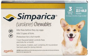 simparica cost for dogs