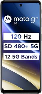 MOTOROLA G51 5G (Indigo Blue, 64 GB)