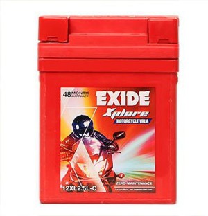 exide battery for splendor pro