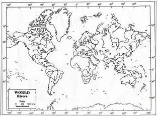 flipkart com craftwaft outline river map of world blank a4 70 gsm project paper project paper