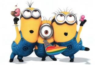 Poster Despicable Me 2 Minions Print Wall Poster (300 Gsm Matte Paper, 13 X  19 Inch, Multicolour) Fine Art Print - Animation & Cartoons posters in  India - Buy art, film, design,