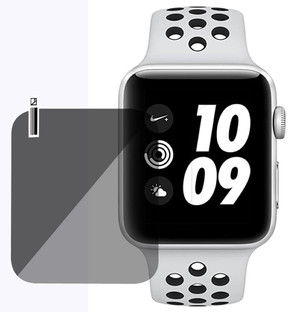 slwax Screen Guard for Apple Watch Nike 