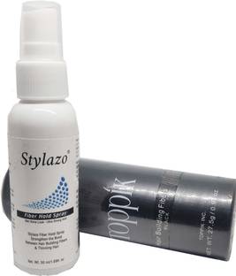 Stylazo Hair Building Fiber for Thickening ,Fuller Hair, Loss Concealer 50ml hold spray - Price in India, Buy Stylazo Hair Building Fiber for Thickening ,Fuller Hair, Loss Concealer 50ml hold spray Online Stylazo Hair Building Fiber for Thickening ,Fuller Hair, Loss Concealer 50ml hold spray - Price in India, Buy Stylazo Hair Building Fiber for Thickening ,Fuller Hair, Loss Concealer 50ml hold spray Online
