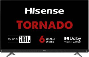 Add to Compare Hisense A73F 139 cm (55 inch) Ultra HD (4K) LED Smart Android TV with 102W JBL 6 Speakers, Dolby Visio... 4.52,291 Ratings & 462 Reviews Netflix|Prime Video|Disney+Hotstar|Youtube Operating System: Android Ultra HD (4K) 3840 x 2160 Pixels 102 W Speaker Output 60 Hz Refresh Rate 3 x HDMI | 2 x USB 2 Years Comprehensive Warranty ₹44,990 ₹59,990 25% off Free delivery Upto ₹11,000 Off on Exchange Bank Offer
