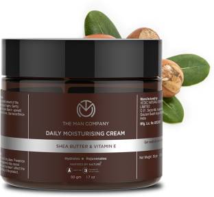THE MAN COMPANY Daily Moisturising cream, Shea Butter & Vitamin E