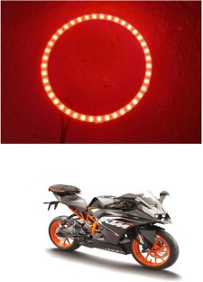 12 V Motorrad Stop Rücklicht Nachtzug Rücklicht Bremslicht Parklicht für die meisten Motorrad Bremse Rücklicht Zubehör Yunobi Motorrad LED-Rücklicht 