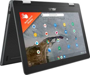 ASUS Chromebook Flip Touch Celeron Dual Core - (4 GB/64 GB EMMC Storage/Chrome OS) C214MA-BU0452 Chrom...