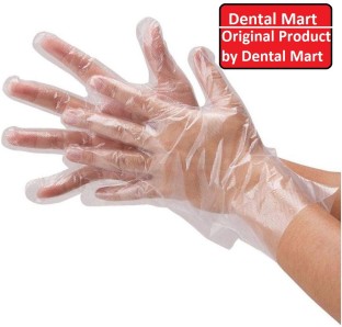 plastic transparent disposable clear gloves