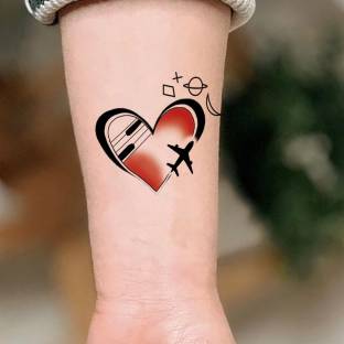 komstec Heart Love Is Journey Temporary Tattoo Heart Love Is Journey  Temporary Tattoo - Price in India, Buy komstec Heart Love Is Journey  Temporary Tattoo Heart Love Is Journey Temporary Tattoo Online