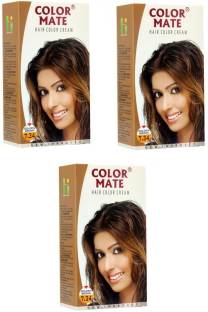 Color Mate Hair Cream Golden Brown Reviews: Latest Review of Color Mate Hair  Cream Golden Brown | Price in India 